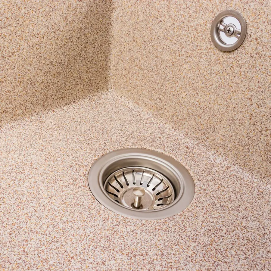 Гранитная мойка для кухни VALESO SOLID 7843 матовая Карамель