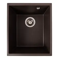 Гранитная мойка для кухни VALESO ROXY 3744 матовая Темная Скала