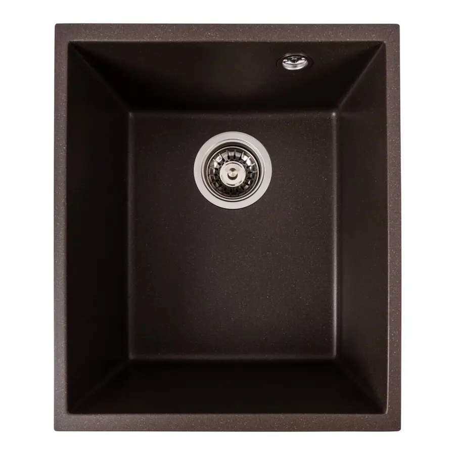 Гранитная мойка для кухни VALESO ROXY 3744 матовая Темная Скала