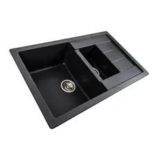 Гранитная мойка для кухни VALESO TOSKANA 7850W матовая Карбон
