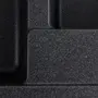 Гранітна мийка для кухні VALESO TOSKANA 7850W матова Карбон