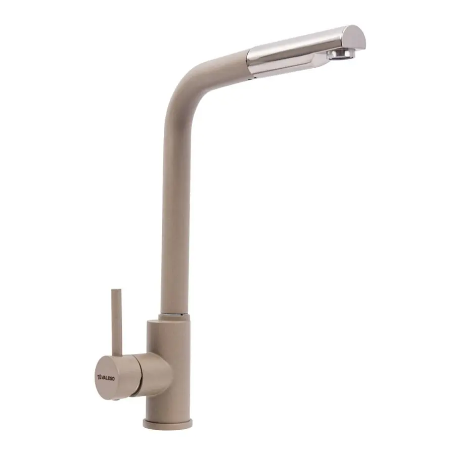 Q411B змішувач кухонний VALESO ТИТАН (з висувною лійкою)