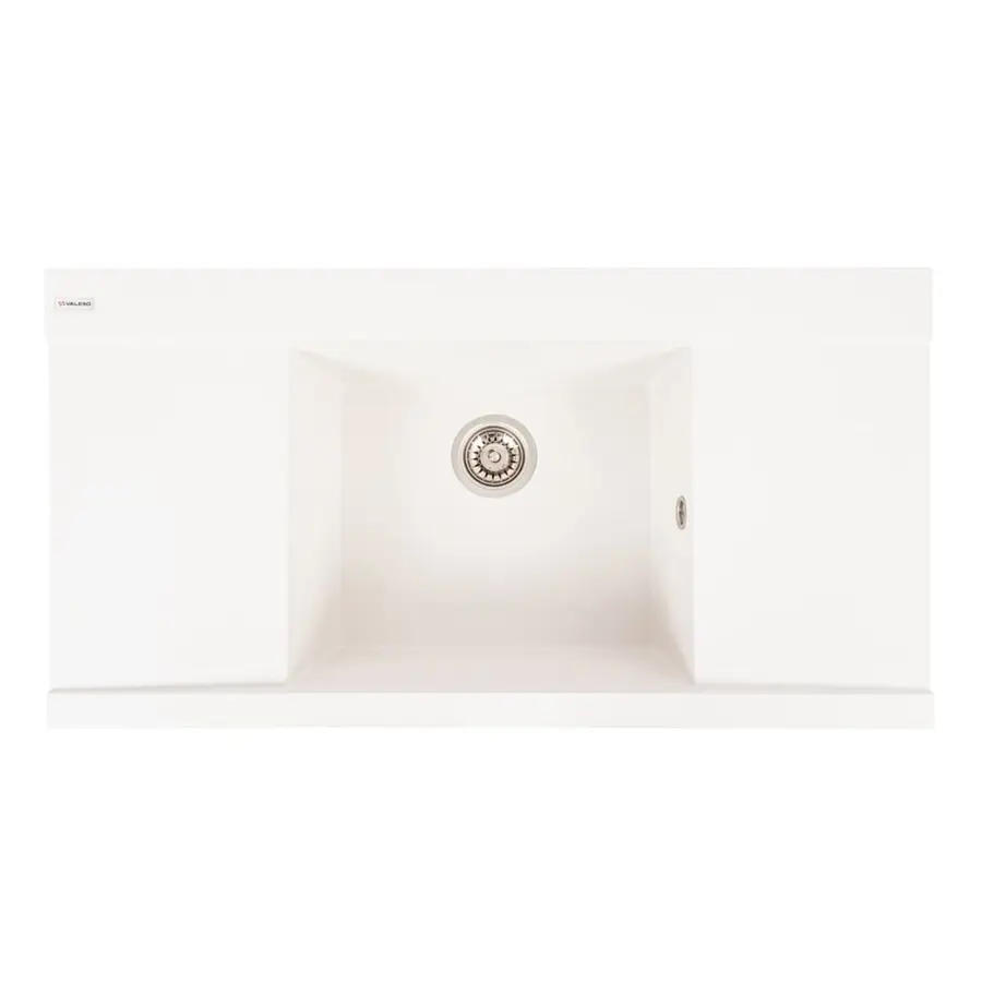 Гранитная мойка для кухни VALESO ATLAS 9651 матовая Белоснежная