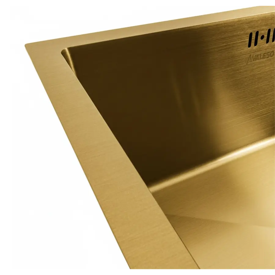 Кухонная мойка Valeso Handmade CM 54*44 Workstation золото PVD, монтаж под столешницу