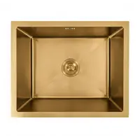 Кухонна мийка Valeso Handmade CM 54*44 Workstation золото PVD, монтаж під стільницю