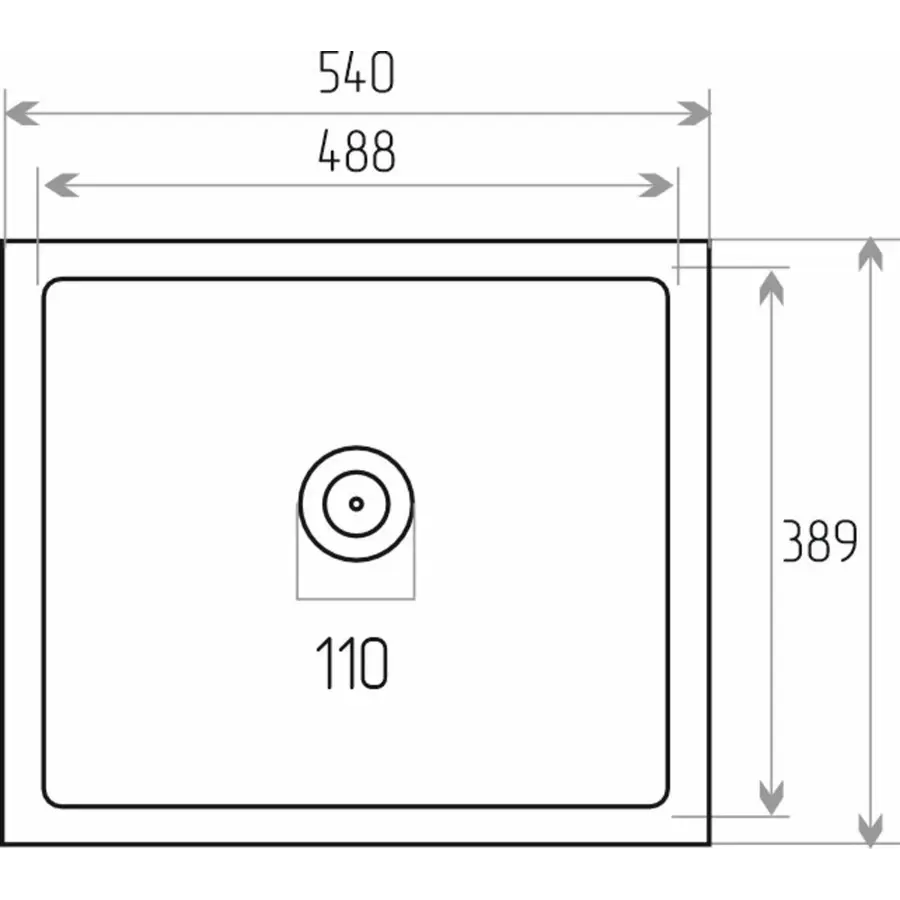 Кухонная мойка Valeso Handmade CM 54*44 Workstation золото PVD, монтаж под столешницу