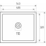 Кухонная мойка Valeso Handmade CM 54*44 Workstation золото PVD, монтаж под столешницу