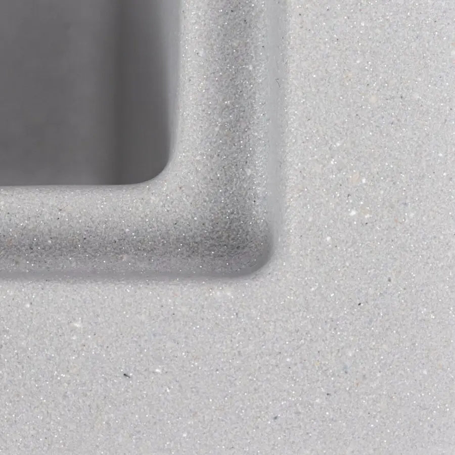 Кухонная мойка гранитная VALESO 6050 SHERLIT (серый металлик)