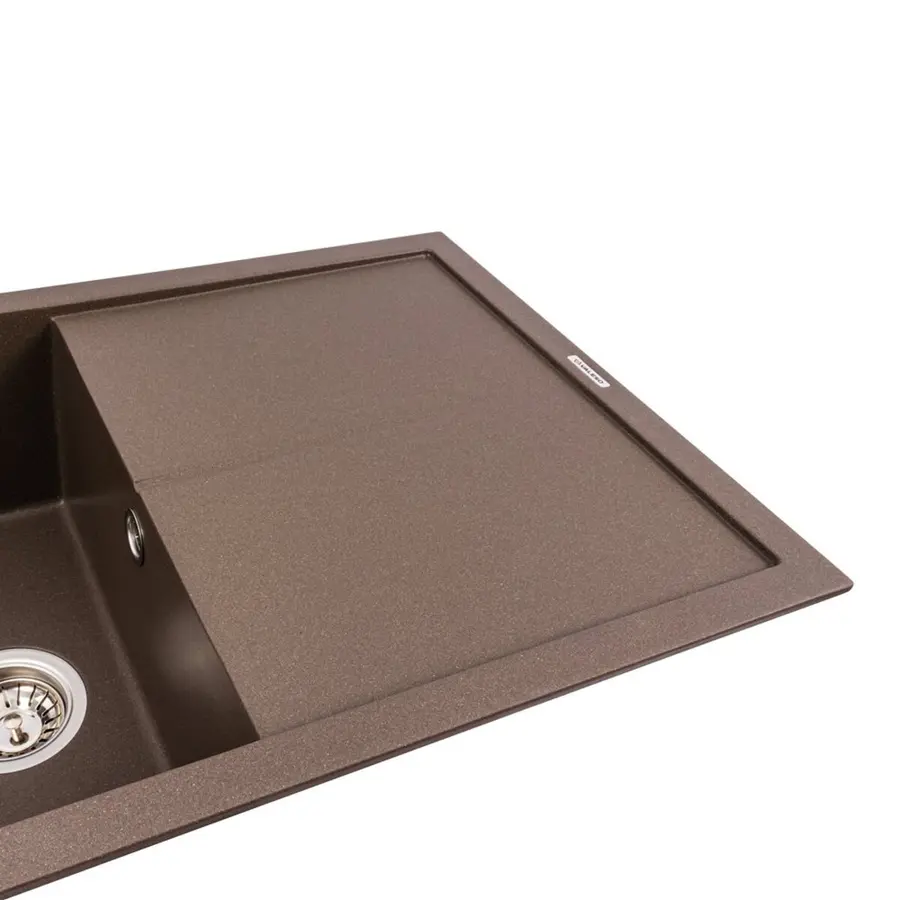 Гранитная мойка для кухни VALESO MAGNUM 7950 матовая Темная Скала