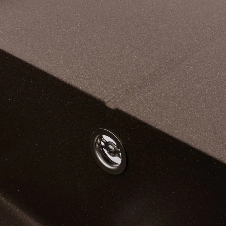 Гранитная мойка для кухни VALESO MAGNUM 7950 матовая Темная Скала