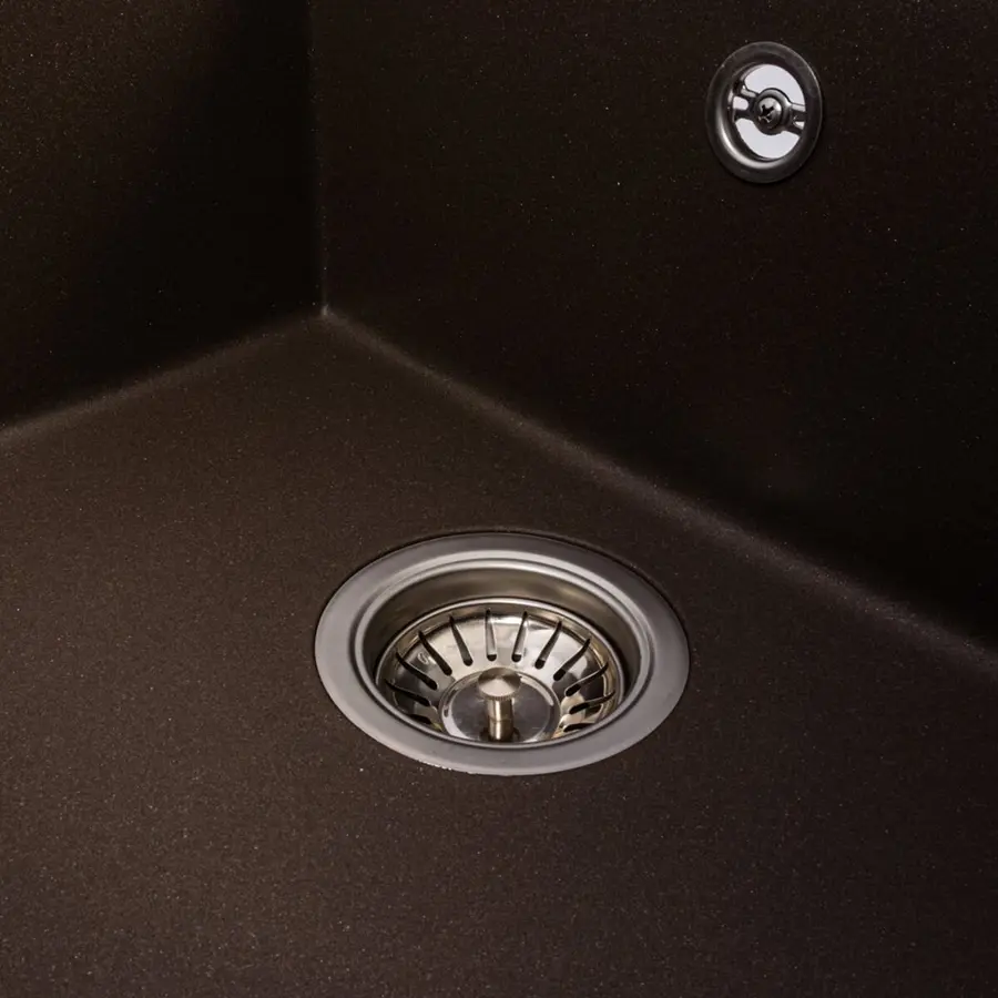 Гранитная мойка для кухни VALESO MAGNUM 7950 матовая Темная Скала