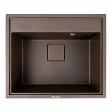 Гранітна мийка VALESO SHERLIT 6050 матова Темна скеля