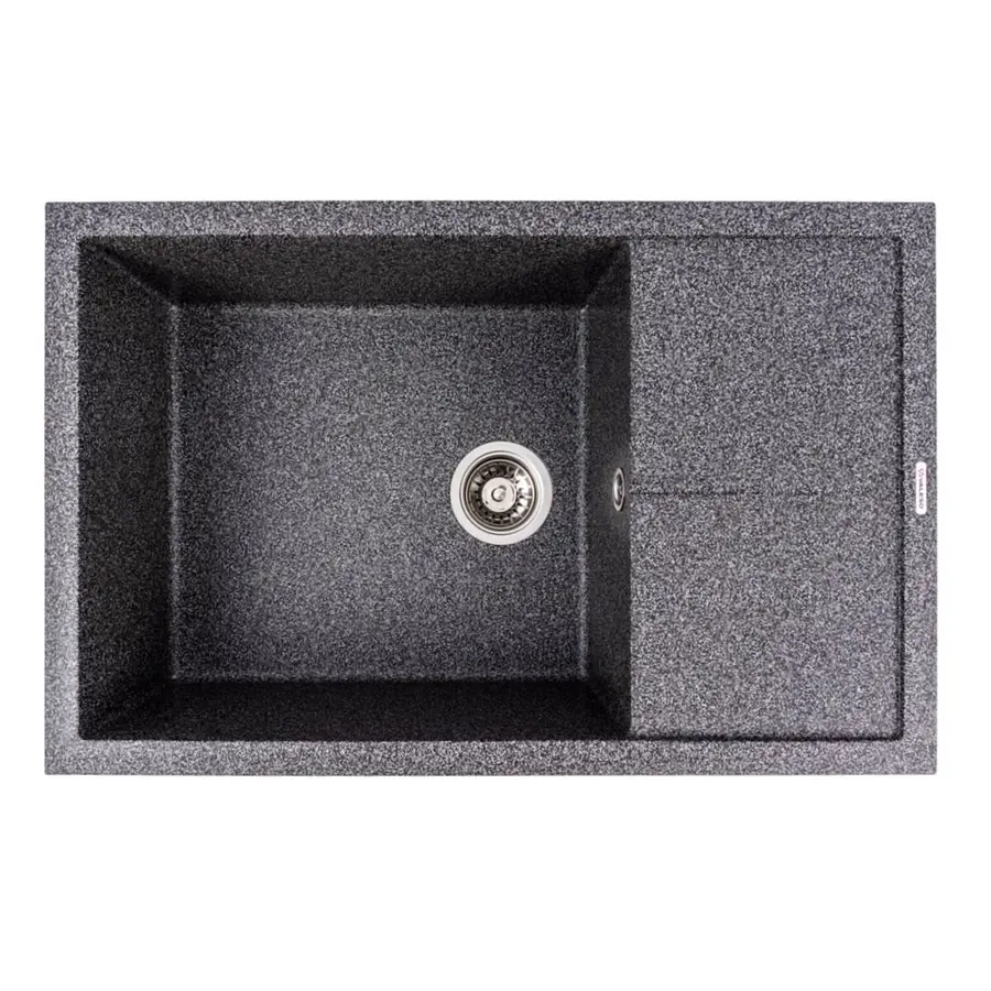 Гранітна мийка VALESO CALYPSO 7950 матова Графіт