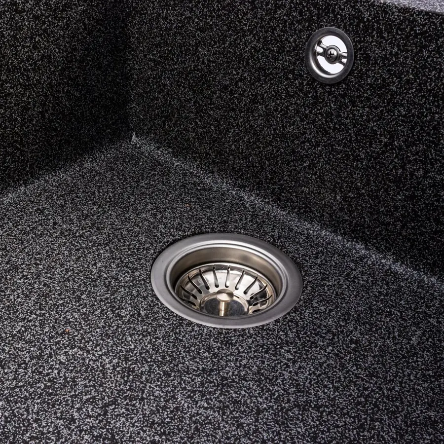 Гранітна мийка VALESO CALYPSO 7950 матова Графіт
