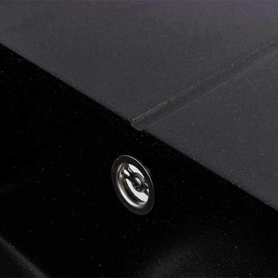 Гранітна матова мийка VALESO MAGNUM 7950 (Чорний металік)