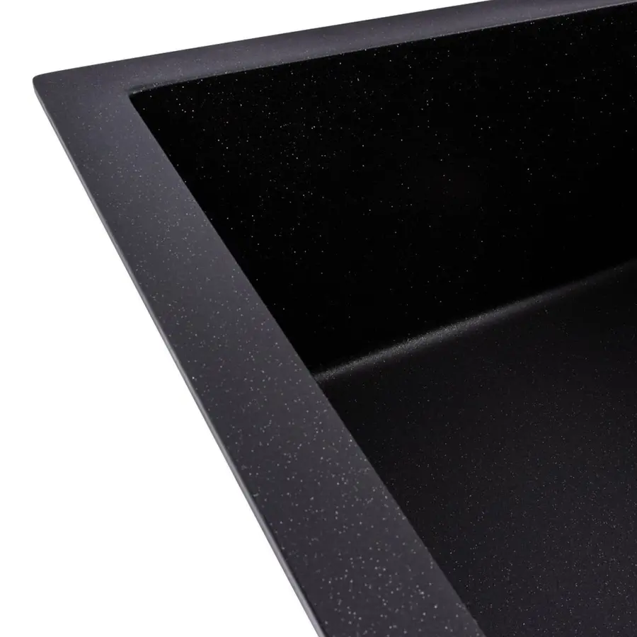 Гранітна матова мийка VALESO MAGNUM 7950 (Чорний металік)