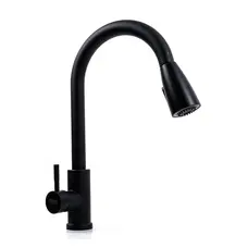 Кухонний змішувач LN08 Platinum (чорний з висувною лійкою) Кухонний змішувач LN08 Platinum (чорний з висувною лійкою)