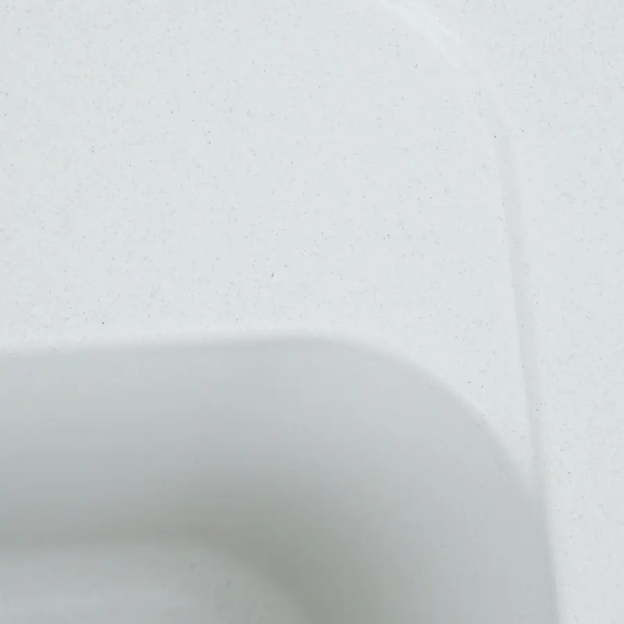 Гранітна мийка для кухні Platinum 4050 RUBY глянець Білосніжна