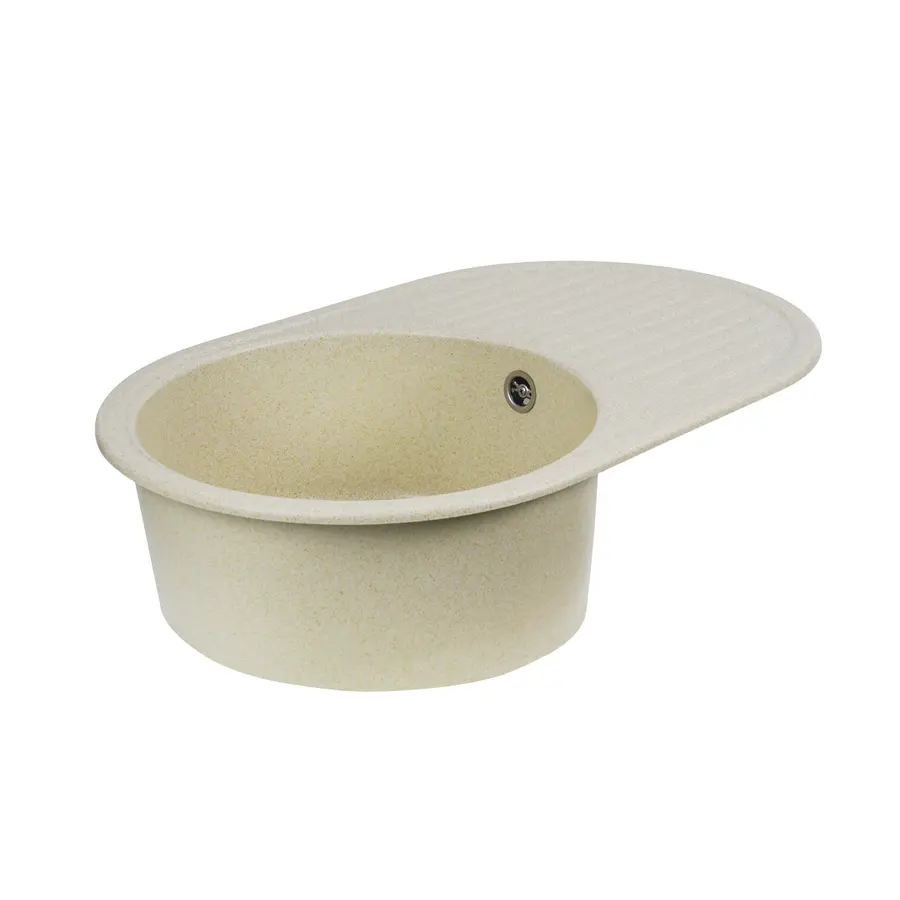 Гранітна мийка для кухні Platinum 7346 ASTORIA глянець Пісок