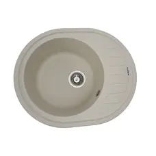 Гранітна мийка для кухні Platinum 6250 SOUL матова Пісок