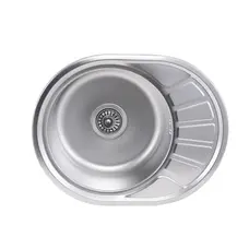 Кухонна мийка з нержавіючої сталі Platinum САТИН 5745 (0,6/170 мм)