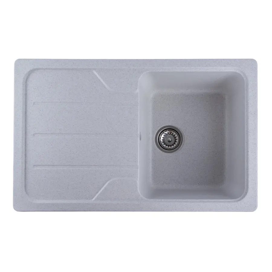 Гранітна мийка для кухні Platinum 7850 CAMELIA глянец Топаз