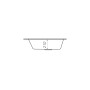Гранітна мийка для кухні Platinum 5852 VESTA матова Графіт