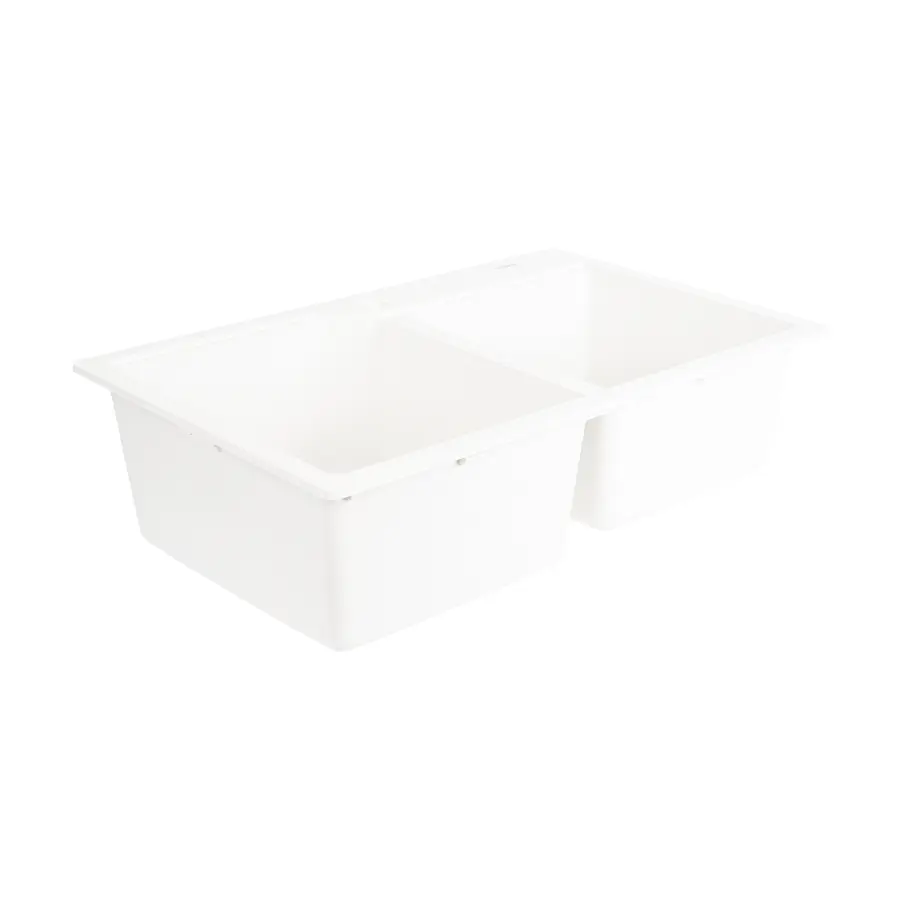 Гранітна мийка для кухні Platinum 7850 HARMONY матова Білосніжна