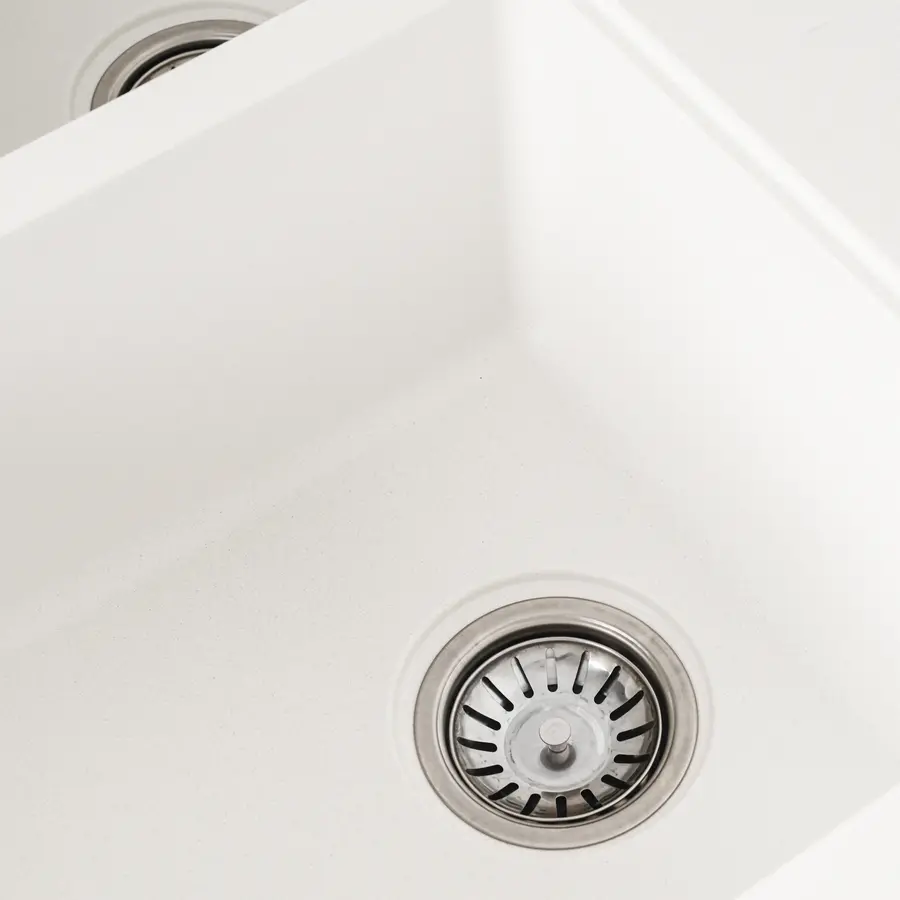 Гранітна мийка для кухні Platinum 7850 HARMONY матова Білосніжна