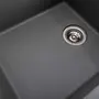 Гранітна мийка для кухні Platinum 7850 ROMA матова Сірий мусон
