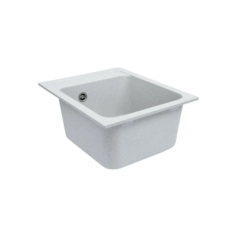 Гранітна мийка для кухні Platinum 4050 RUBY глянець Топаз