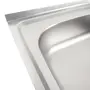 Кухонна мийка з нержавіючої сталі Platinum САТИН 6050 L (0,5/160 мм)