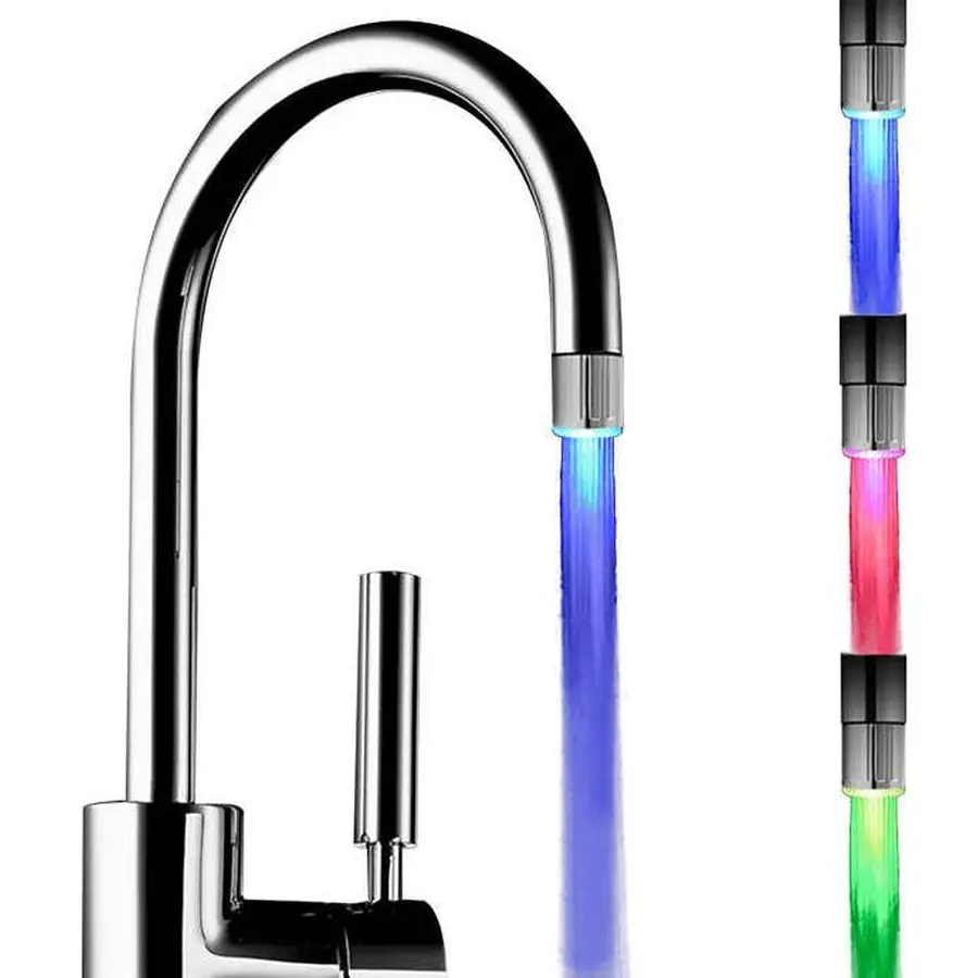 Аератор пластиковий Platinum LD8001A6-7М (сім кольорів почергово, не реагує на температуру води)