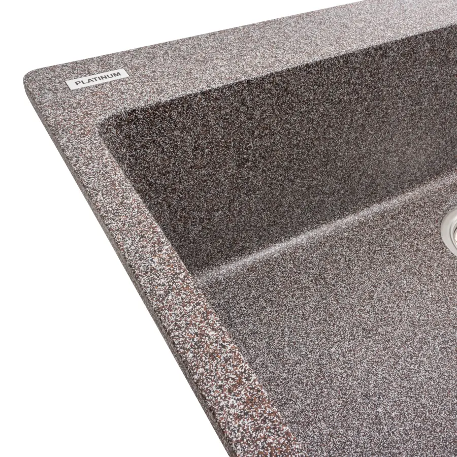 Гранитная мойка для кухни Platinum 7850 Bogema матовая (микс)