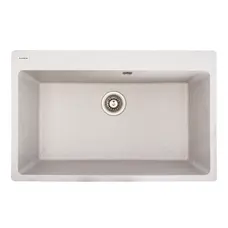 Гранітна мийка для кухні Platinum 7850 Bogema матова (топаз)