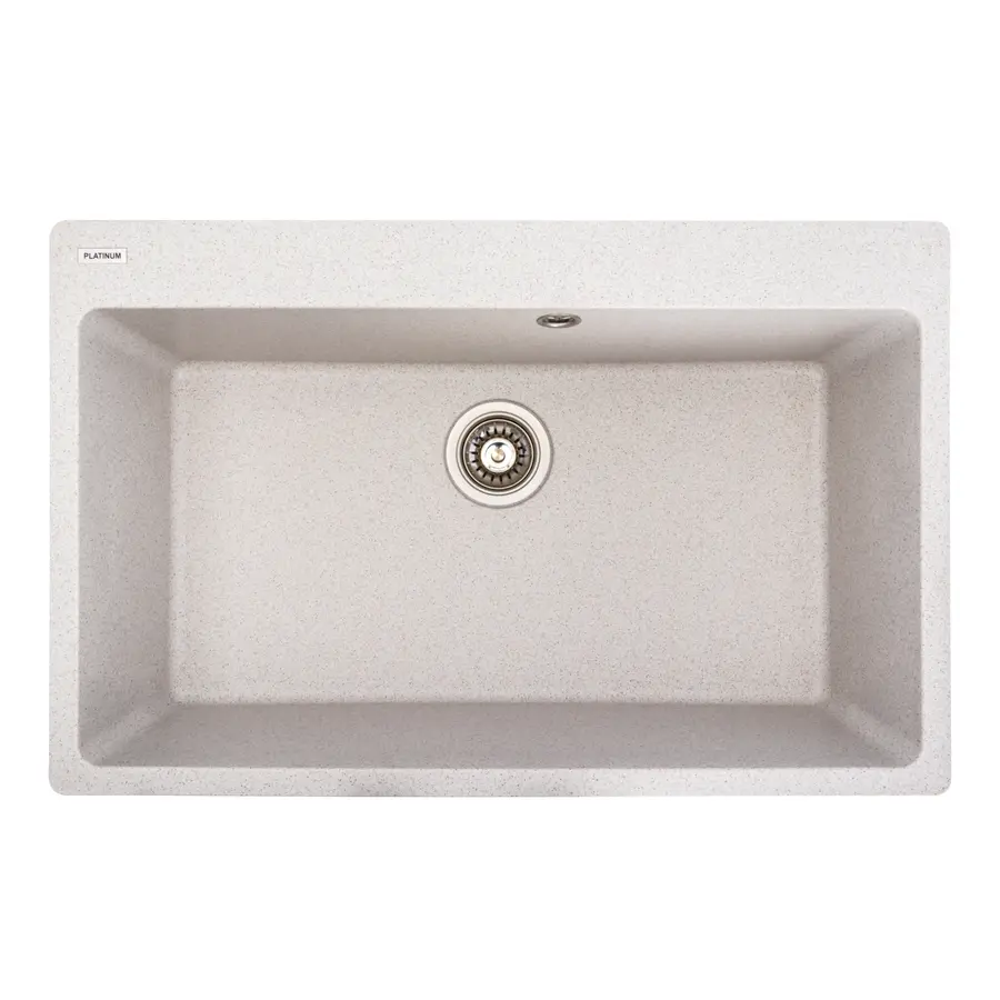 Гранітна мийка для кухні Platinum 7850 Bogema матова (топаз)