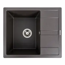 Гранітна мийка для кухні Platinum 5851 ARIA матовий Гренадін
