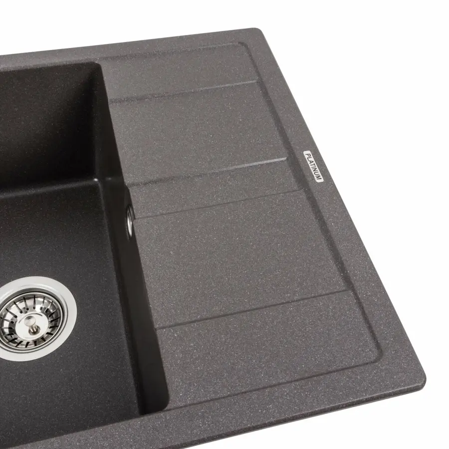 Гранитная мойка для кухни Platinum 5851 ARIA матовый Гренадин