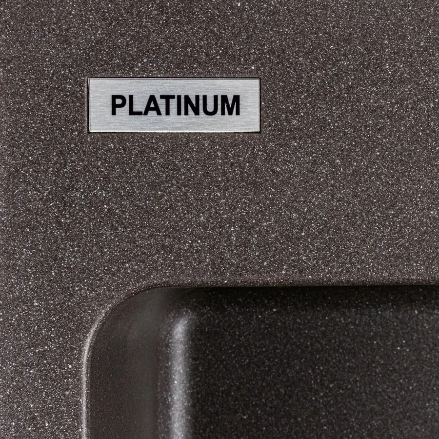Гранітна мийка для кухні Platinum 7850 Bogema матовий Гренадін