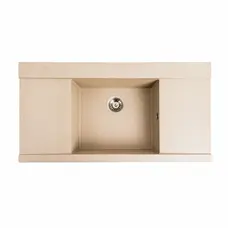 Гранітна мийка для кухні Platinum 9651 ATLAS матова (сафарі)