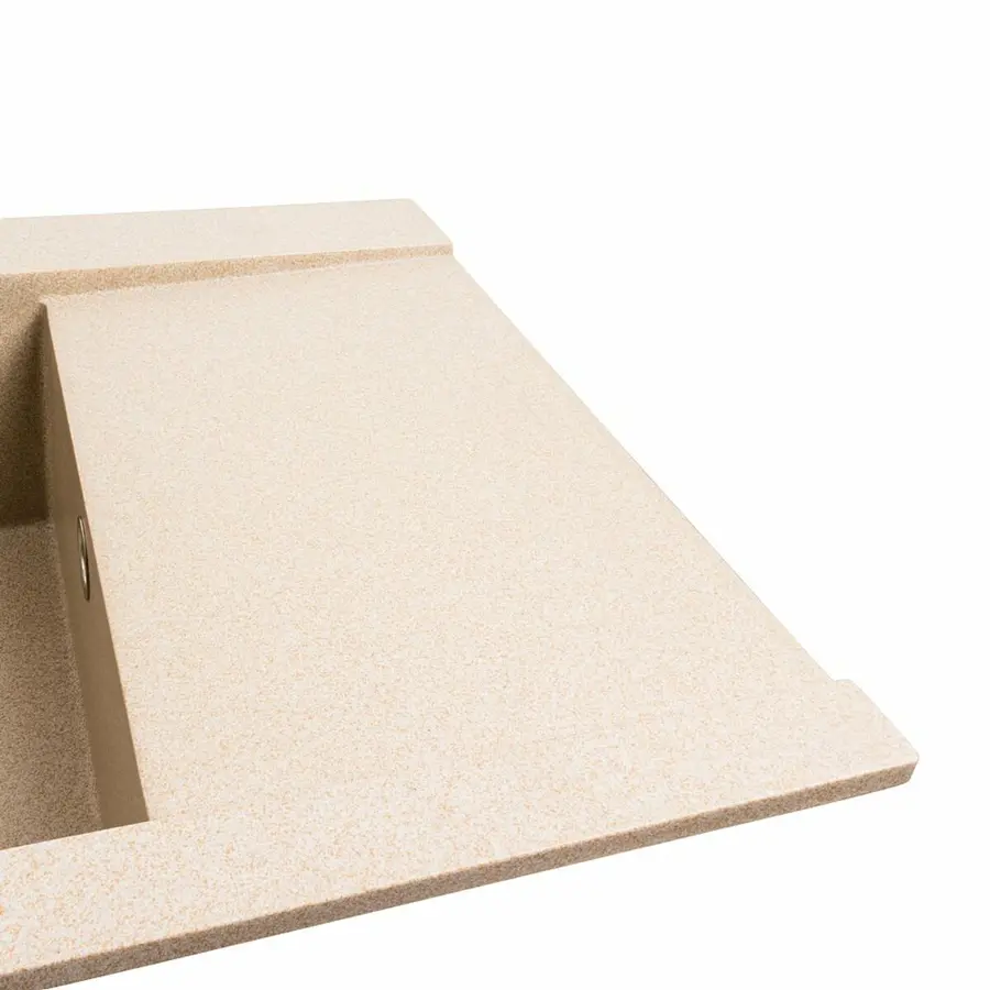 Гранитная мойка для кухни Platinum 9651 ATLAS матовая (сафари)