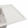 Гранитная мойка для кухни Platinum 7950 AZURIT матовый Топаз
