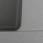 Гранітна мийка для кухні Platinum 6250 ZIRKONE матовий Сірий металік