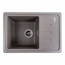 Гранітна мийка для кухні Platinum 6243 LIANA матова Дюна