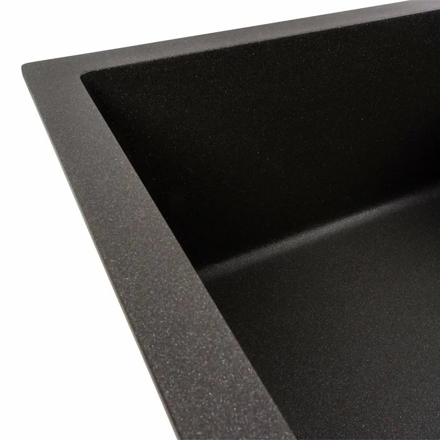 Кухонна мийка гранітна матова 7050 CASCADA Platinum Моріон