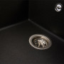 Кухонная мойка гранитная матовая 7050 CASCADA Platinum Морион