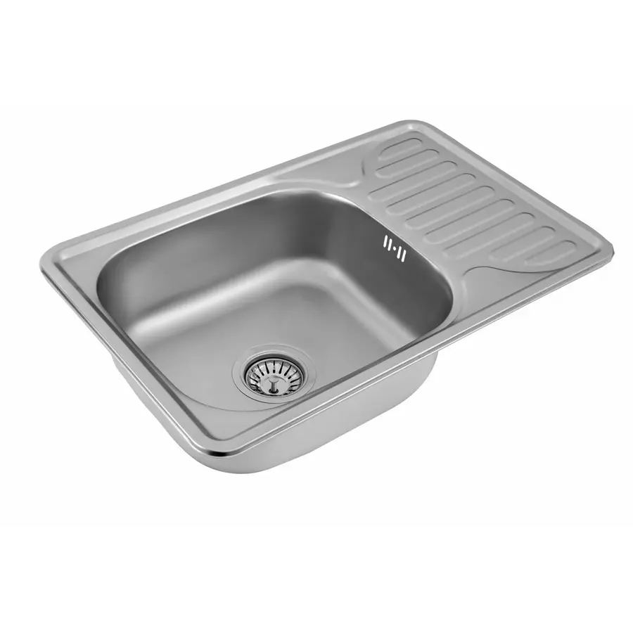 Кухонная мойка из нержавеющей стали Valeso САТИН 6642 (0,8/180 мм)