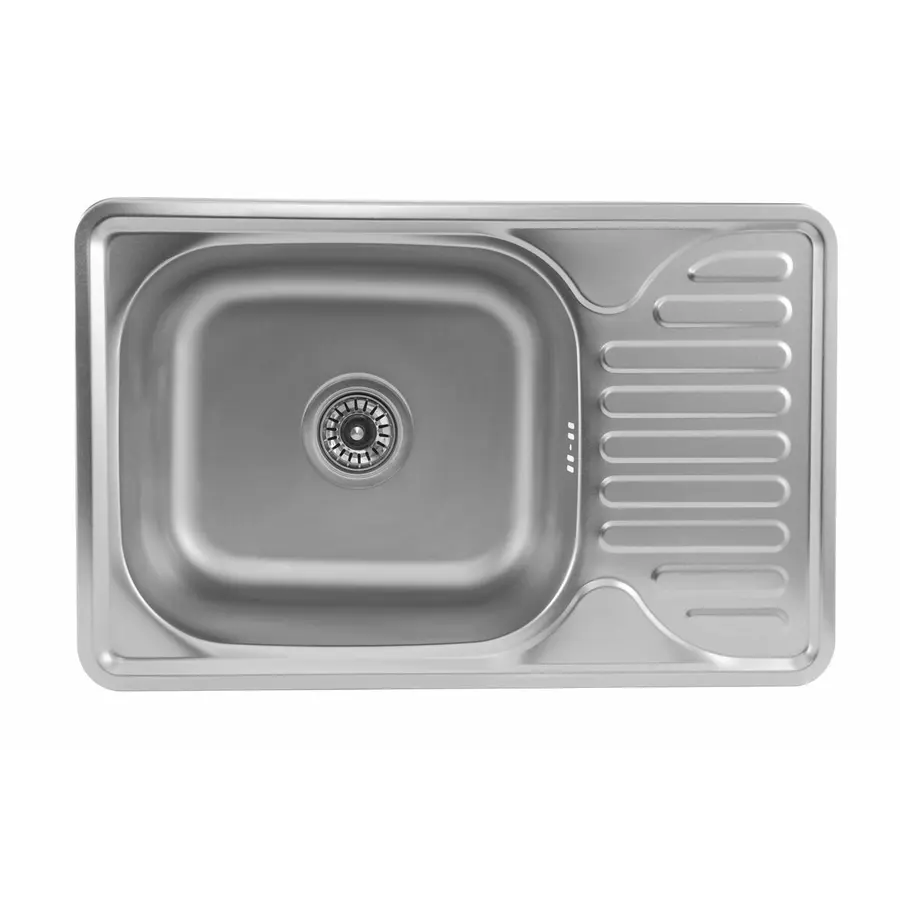 Кухонная мойка из нержавеющей стали Valeso САТИН 6642 (0,8/180 мм)