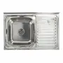 Кухонна мийка з нержавіючої сталі Valeso ПОЛІРОВКА 8050 L (0,7/160 мм)