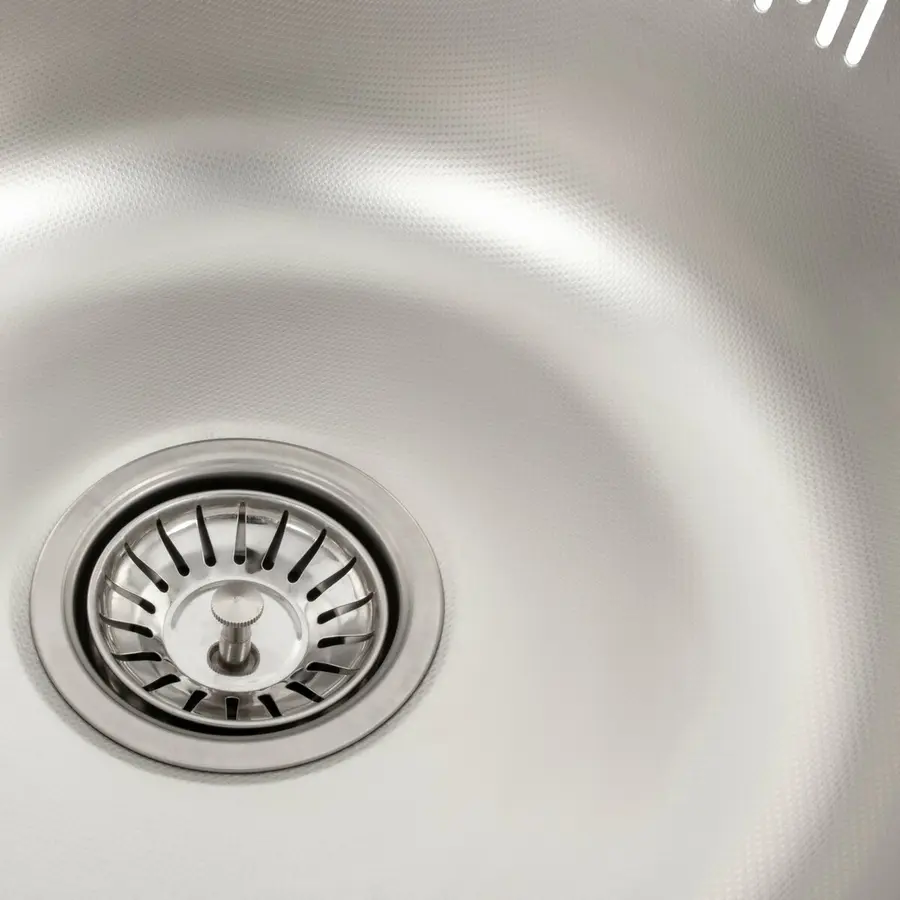 Кухонна мийка з нержавіючої сталі Valeso ДЕКОР 450 (0,6/170 мм)